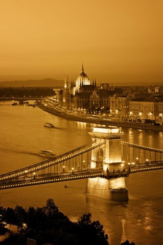 Budapest by night